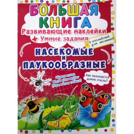 Животный и растительный мир, книга Большая книга. Насекомые и паукообразные заказать
