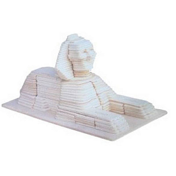 Деревянный 3D пазл 'Достопримечательности. Сфинкс'P057