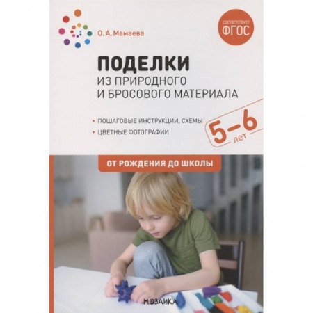 Книги для дошкольников (4-6 лет), книга Поделки из природного и бросового материала. 5-6 лет. От рождения до школы (ФГОС) заказать