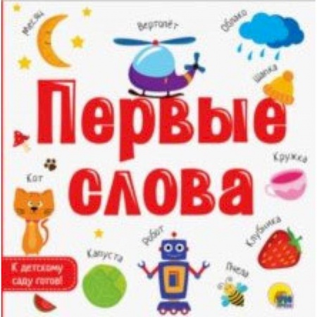 Знакомство с миром, развитие малыша, книга Первые слова заказать