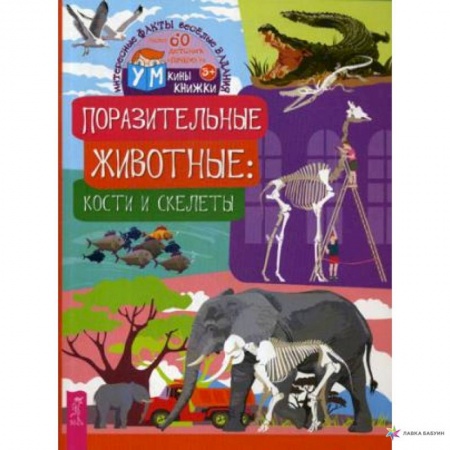Животный и растительный мир, книга Поразительные животные. Кости и скелеты заказать