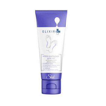 SHIK Elixir Крем-бальзам для ног Анти-запах и пот ДЕО контроль с мочевин. и маслом ши, 75 мл