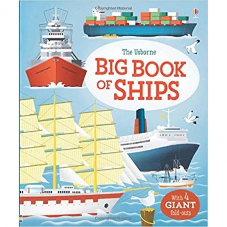 Литература на иностранном языке для детей, книга Big Book of Ships заказать