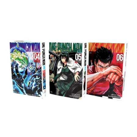 Комиксы. Манга, книга One-Punch Man 4-6: манга (комплект из 3-х книг) заказать