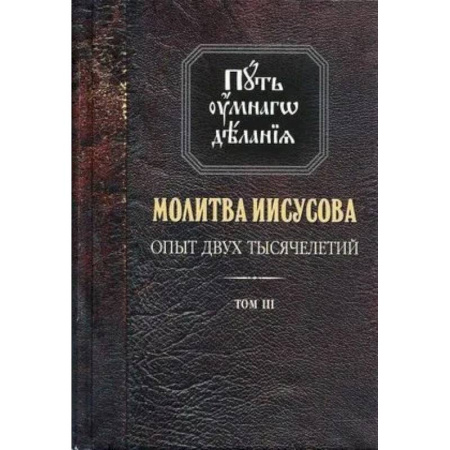 Православие, книга Путь умного делания. Молитва Иисусова. Опыт двух тысячелетий. Учение святых отцов и подвижников от древности до наших дней. Том 3 заказать