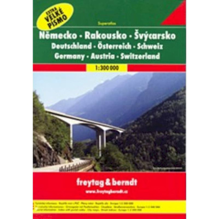 Книги, книга Germany. Austria. Switzerland. Superatlas 1:300 000 заказать