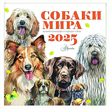 Собаки мира. Календарь для детей на 2025 год Собаки мира. Календарь для детей на 2025 год