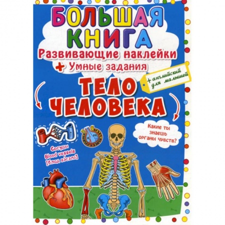 Изучение языков, книга Большая книга. Тело человека заказать