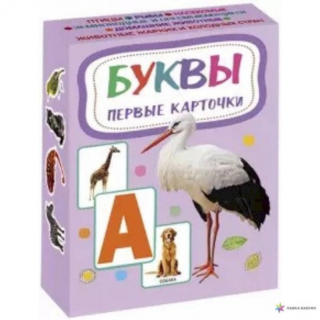 Развитие речи. Чтение, книга Карточки. Буквы заказать