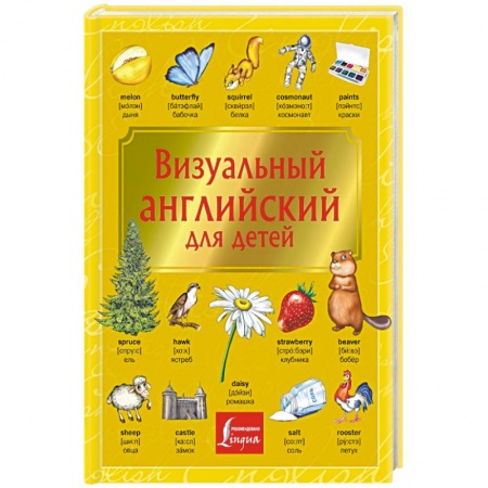 Изучение языков, книга Визуальный английский для детей заказать
