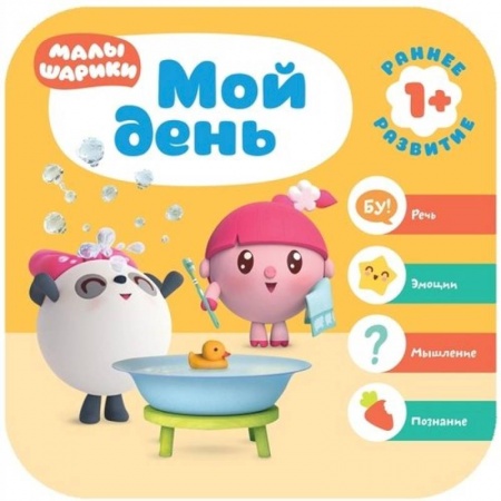 Книги для самых маленьких (0-3 года), книга Мой день. Курс раннего развития 1+ заказать