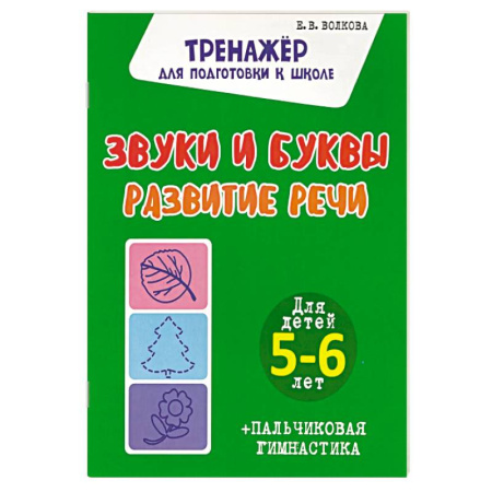 Книги для дошкольников (4-6 лет), книга Звуки и буквы. Развитие речи. Для детей 5-6 лет заказать