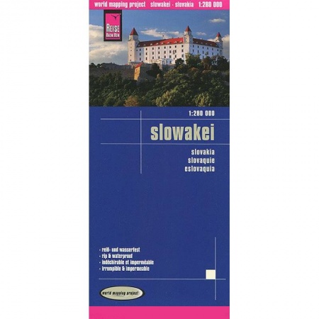 Книги, книга Словакия. Карта. Slovakia 1:280.000 заказать