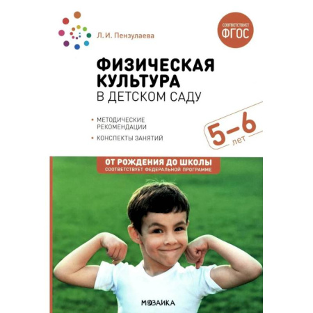 Методика обучения. Методические пособия для учителей, книга Физическая культура в детском саду. Конспекты занятий для работы с детьми 5-6 лет. Старшая группа заказать