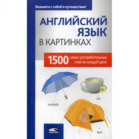 Словари, книга Английский язык в картинках заказать