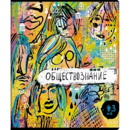Обществознание, книга Тетрадь предметная Граффити Обществознание, 48 листов, клетка, А5 заказать