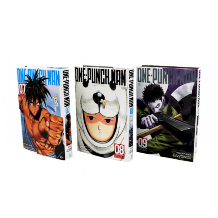 Комиксы. Манга. Фэнтези, книга One-Punch Man 7-9: манга (комплект из 3-х книг) заказать