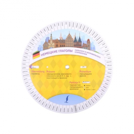 Учебники, самоучители, пособия, книга Немецкие глаголы сильного и неправильного спряжения заказать