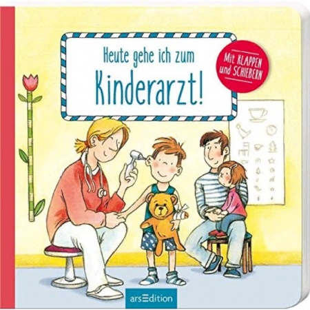 Литература на иностранном языке для детей, книга Heute gehe ich zum Kinderarzt заказать