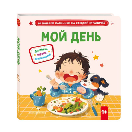 Знакомство с миром, развитие малыша, книга Мой день заказать