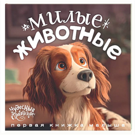 Знакомство с миром, развитие малыша, книга Милые животные. Первая книжка малыша заказать