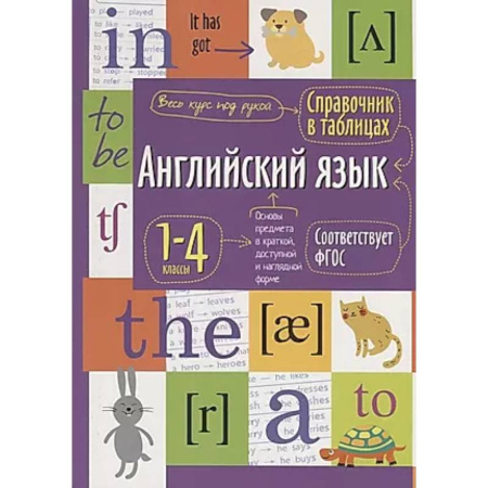 Детям. Школьникам. Студентам, книга Справочник в таблицах. Английский язык для начальной школы. заказать