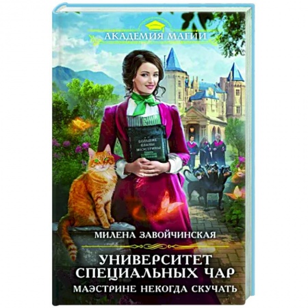 Русское фэнтези, книга Университет Специальных Чар. Маэстрине некогда скучать заказать