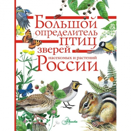Животный и растительный мир, книга Большой определитель зверей, амфибий, рептилий, птиц, насекомых и растений России заказать