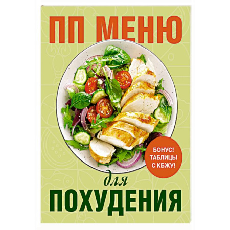 Другие виды диет, книга ПП меню для похудения заказать