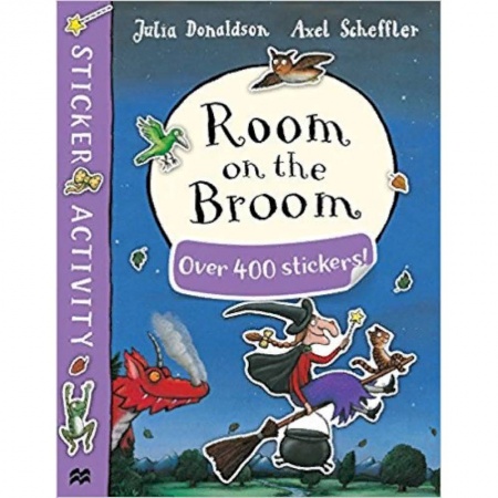 Литература на иностранном языке для детей, книга Room on the Broom Sticker Book заказать