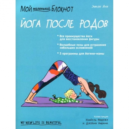 Аэробика. Фитнес. Шейпинг, книга Мой маленький блокнот. Йога после родов заказать