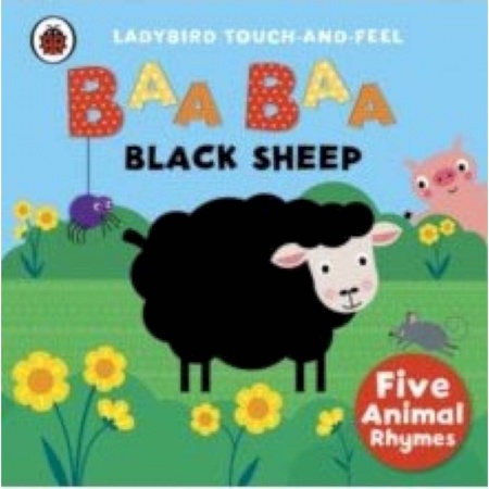 Чтение на английском языке, книга Baa, Baa, Black Sheep- ouch-and-feel rhymes, board заказать