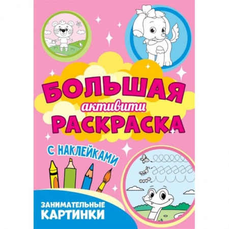 Раскраски, книга Занимательные картинки заказать