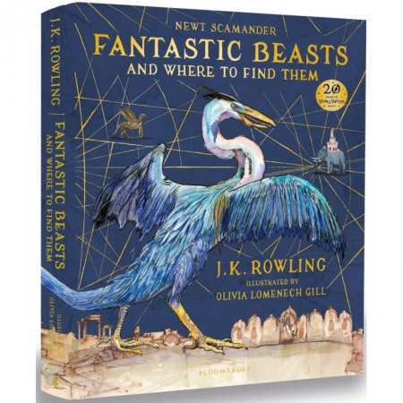 Чтение на английском языке, книга Fantastic Beasts and Where to Find Them заказать