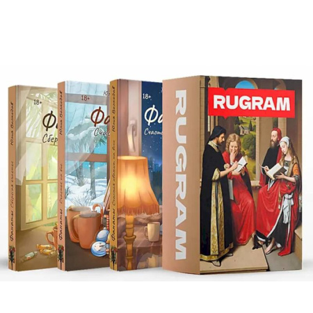 Русская современная проза, книга Фанаты (комплект из 3-х книг + подарочный бокс) заказать