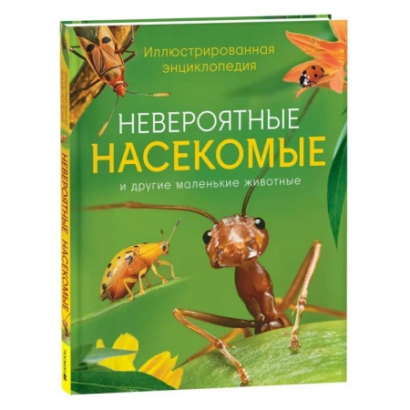 Животный и растительный мир, книга Невероятные насекомые и другие маленькие животные. Иллюстрированная энциклопедия заказать