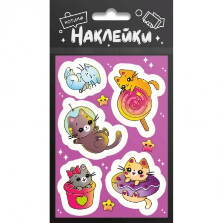 Другое, книга Наклейки 'Котики' заказать