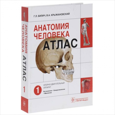 Книги, книга Анатомия человека. Атлас. В 3 томах. Том 1. Опорно-двигательный аппарат заказать