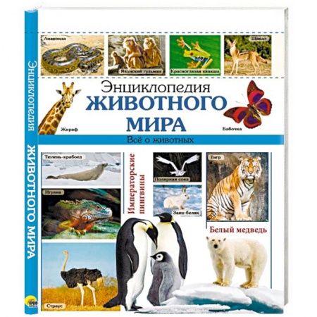 Книги, книга Энциклопедия животного мира заказать