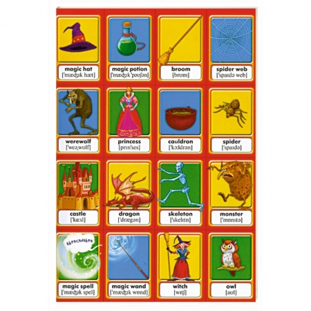 Книги, книга Герои сказок. Английские слова. Обучающая игра в картинках для детей от 7 лет заказать