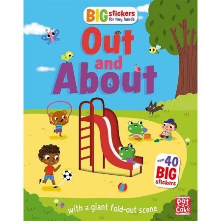 Учебники, самоучители, пособия, книга Big Stickers for Tiny Hands: Out and About заказать