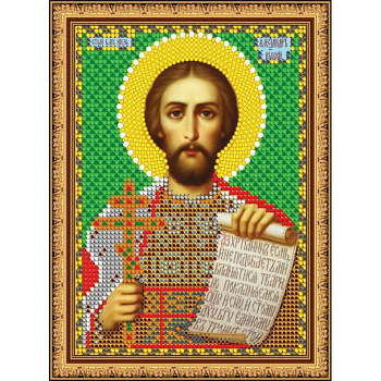 «Светлица» набор для вышивания бисером 8752М «Св. Александр» бисер Чехия 12x16см «Светлица» набор для вышивания бисером 8752М «Св. Александр» бисер Чехия 12x16см