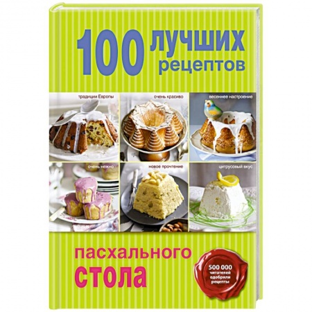 Книги, книга 100 лучших рецептов пасхального стола заказать