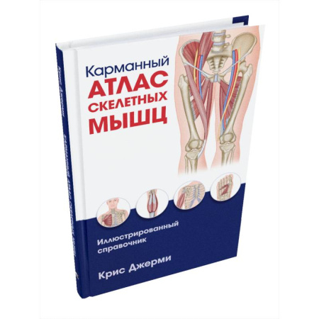Анатомия и физиология человека, книга Карманный атлас скелетных мышц: Иллюстр.справочник заказать