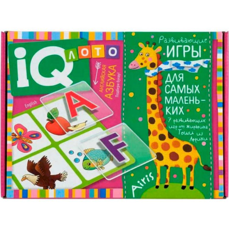 Азбука. Букварь, книга Лото для самых маленьких. 'Английская азбука. Подбираем букву!' заказать
