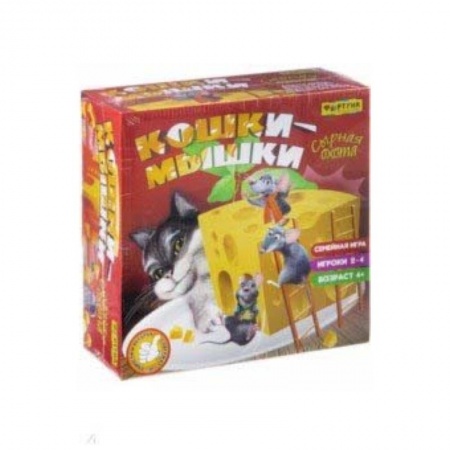 Игры на любой вкус, книга Игра семейная 'Кошки-мышки. Сырная погоня' (Ф51238) заказать