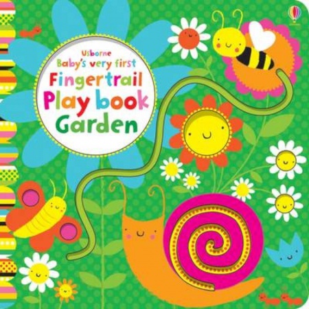Чтение на английском языке, книга Baby's Very First Fingertrail Play Book. Garden заказать