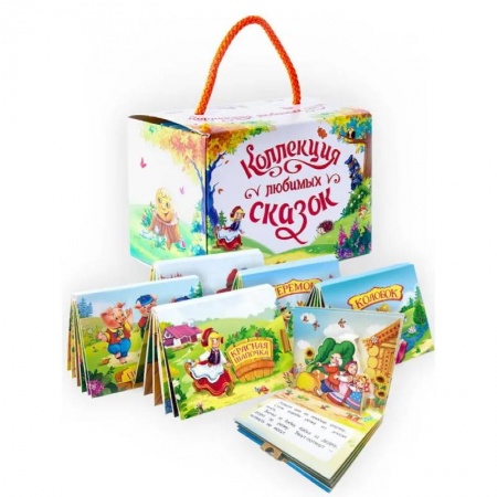 Книги для дошкольников (4-6 лет), книга Набор 'Коллекция любимых сказок' (книжки-панорамки 6 шт) заказать