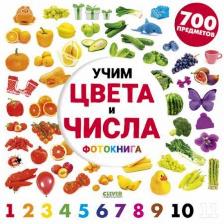 Развитие общих способностей, книга Учим цвета и числа. Фотокнига заказать