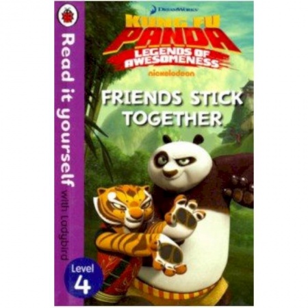 Литература на иностранном языке для детей, книга Kung Fu Panda: Friends Stick Together заказать